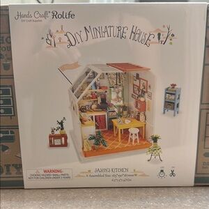 DIY Miniature House Kit - Jason's Kitchen